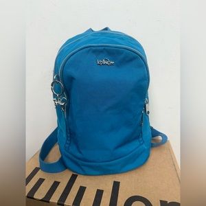 KIPLING Yaretzi Nylon Medium Rucksack CANARD Blue Backpack